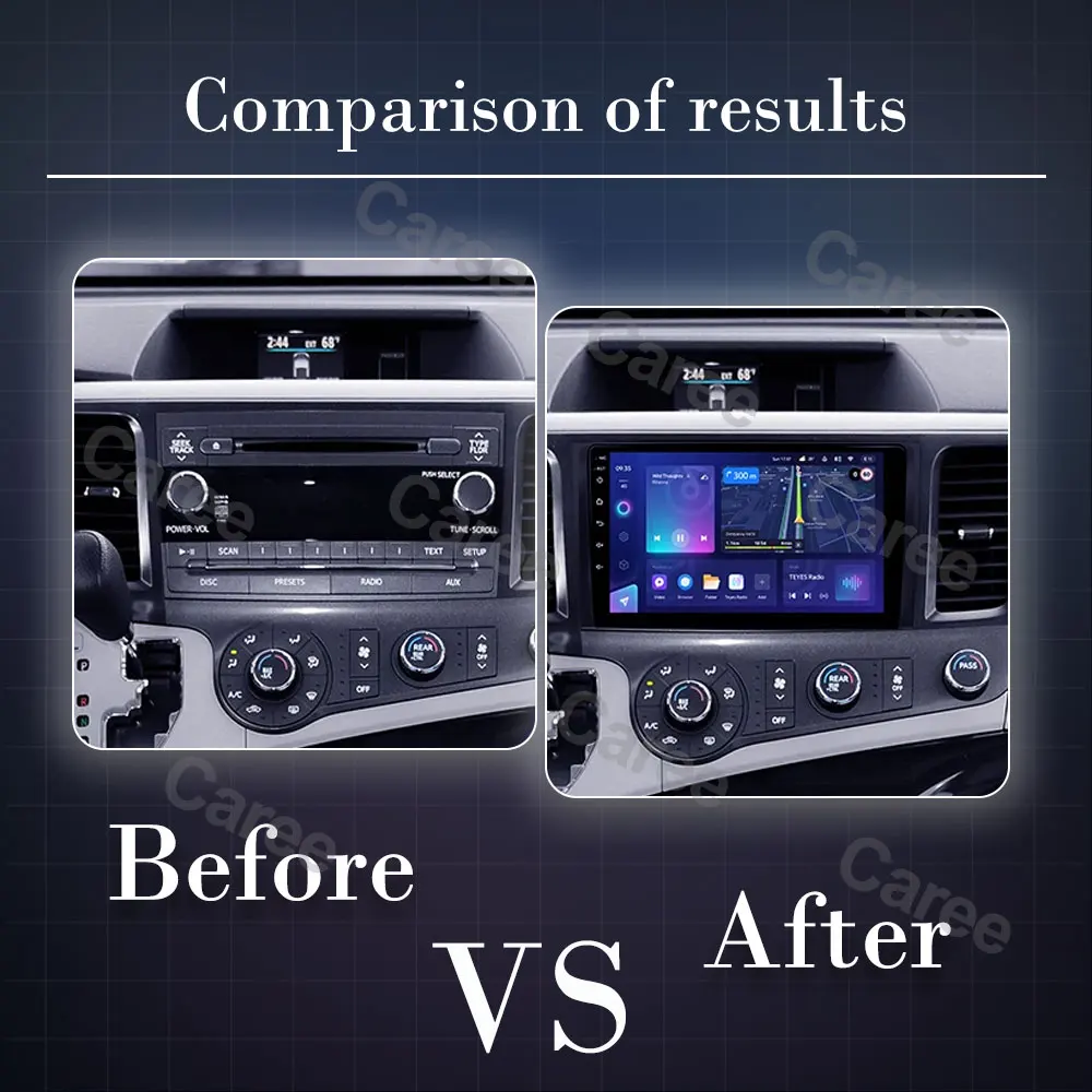 

Android 14 Carplay Auto For Toyota Sienna 2009 2010 2011 2012 2013 2014 Car Radio Gps Multimeidia Player Stereo 2 Din Head Unit