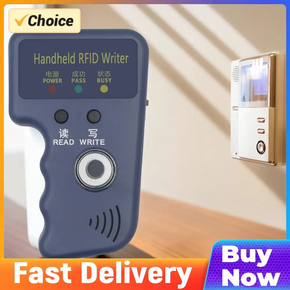 

Копировальный аппарат для RFID-карт 125 кГц, ручной дубликатор и программатор RFID, совместимый с чип-картами T5577, EM4305, CET5200, TM.