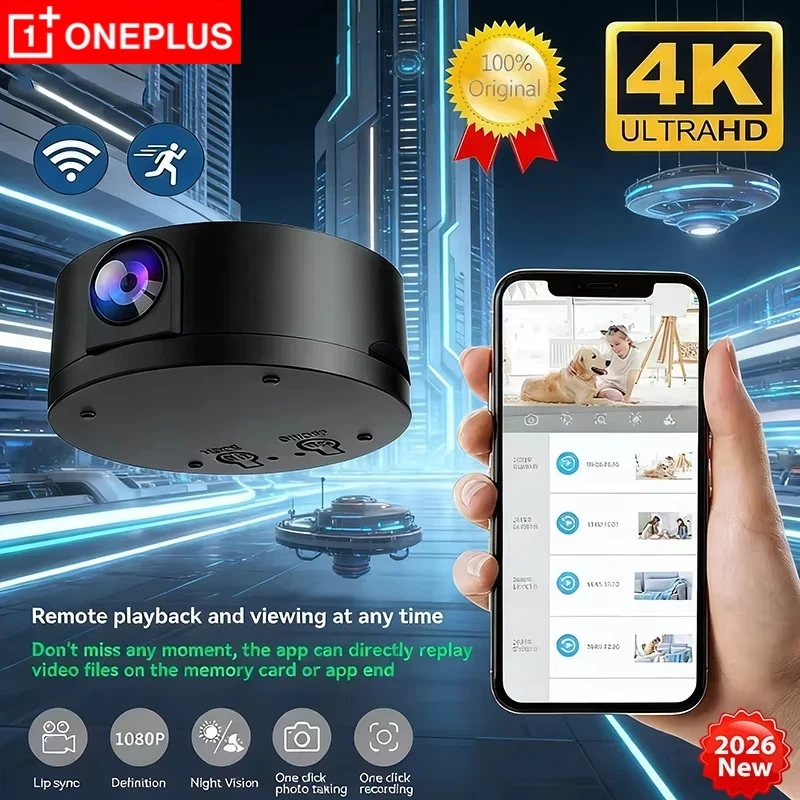 Oneplus 1080P HD Mini Wifi Camera Smart Home Surveillance Security Indoor Anti-theft IP Camera Video APP C6 Real-time Cam 2026