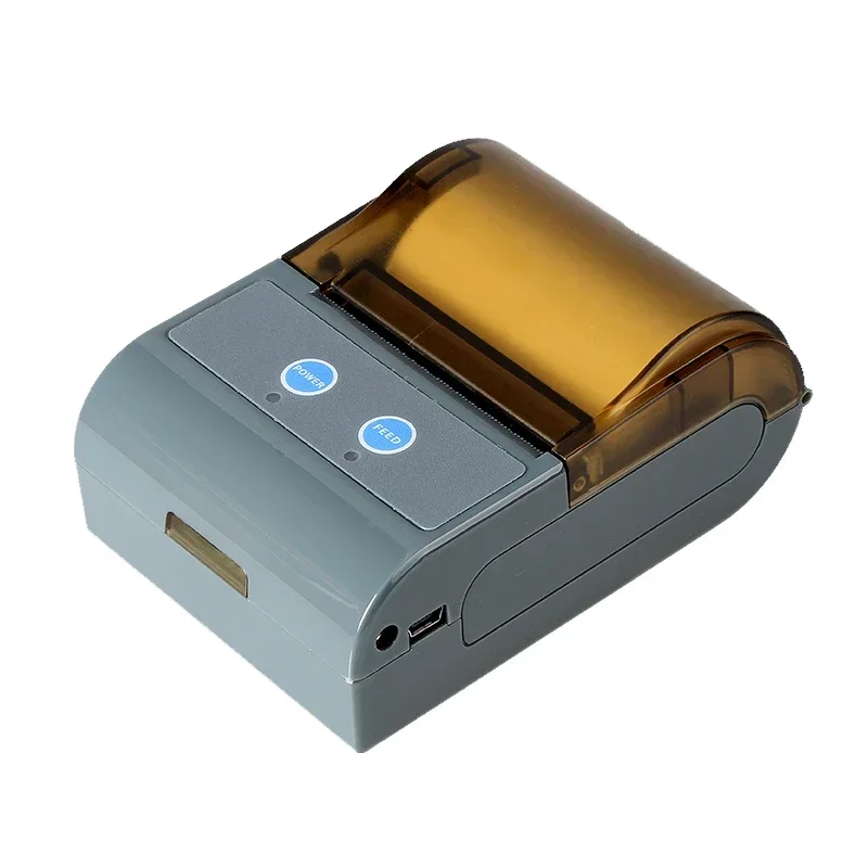 1-58mm Mini Portable Inkless Printers BT Qr Code Thermal Printer Maker Stock Receipt Printer Repair Thermal Line Printing