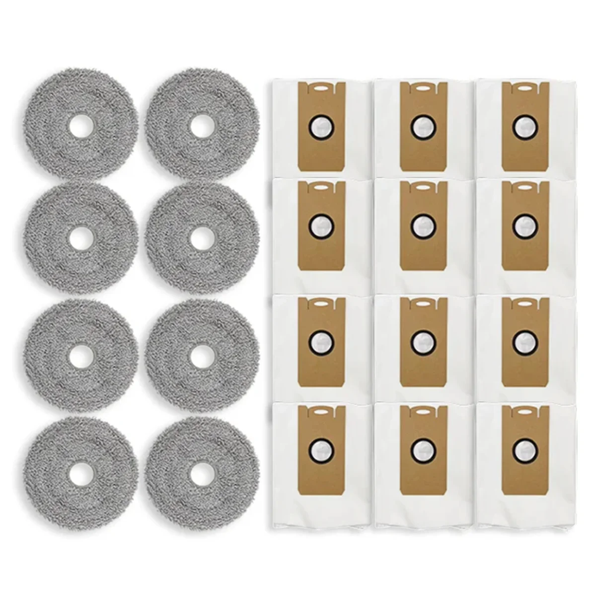 Запчасти для пылесоса W2/S60/AICLE INS-200, тряпки для швабры, мешок для пыли, запчасти для пылесоса, аксессуары