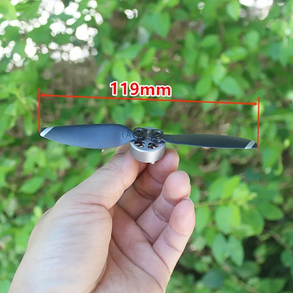 1PCS Mini 1605 1850KV Brushless Motor&Black Blade Support 2s-3s BLDC Motor + Black Blade for RC Fixed-wing Aeroplane Airplane