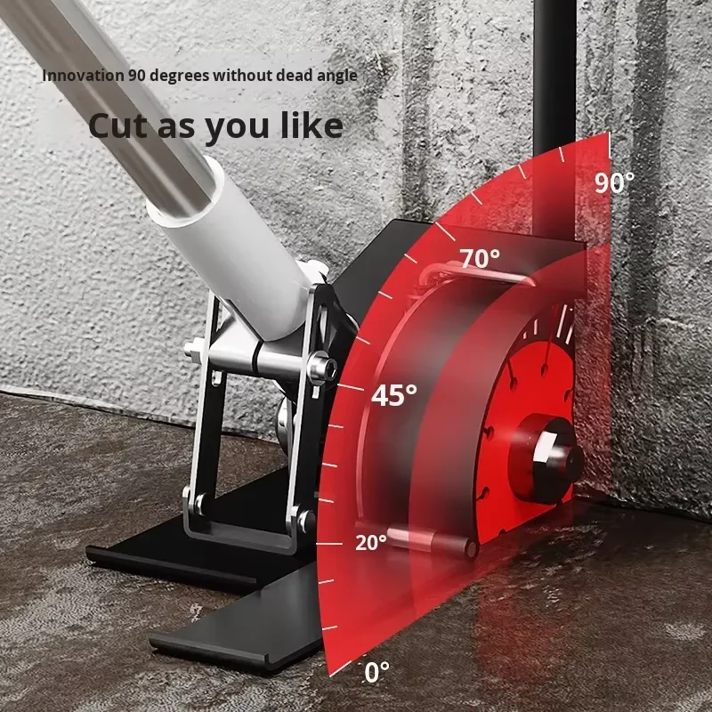 Powerful Industrial One-Step Dust-Free Wall Slotting Machine Plumbing Installation Automatic Cutting Power Tool