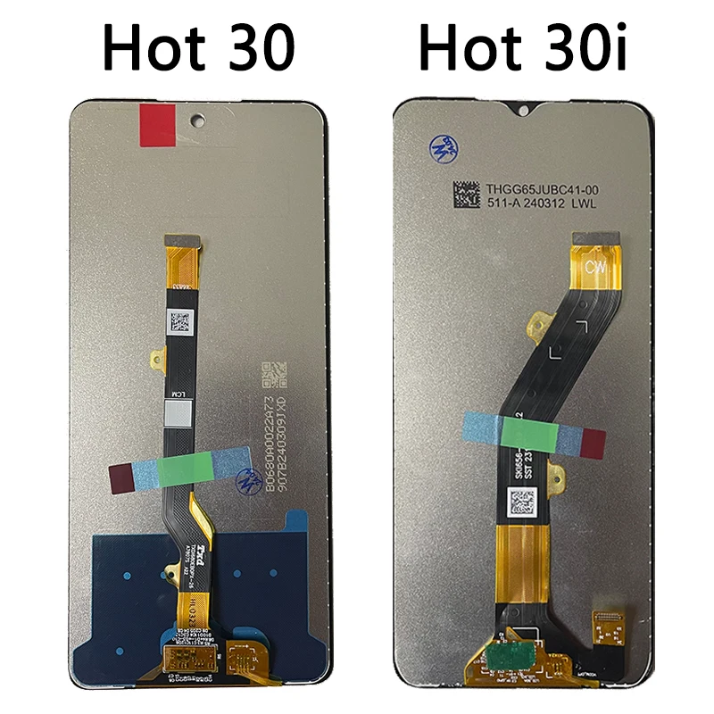 New LCD For Infinix Hot 30i Hot30i NFC X669 X669C X669D LCD Display Touch Screen Digitizer For infinix Hot 30 hot30 X6831 LCD