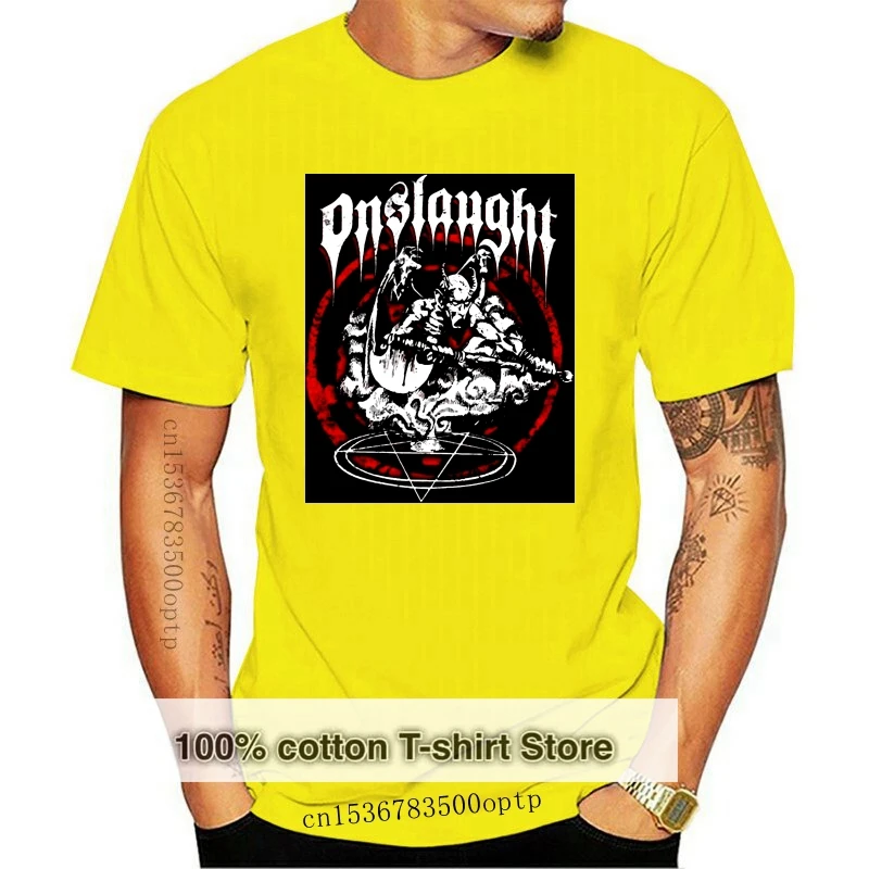 Onslaught 'Power From Hell' T-Shirt - NEW & OFFICIAL!