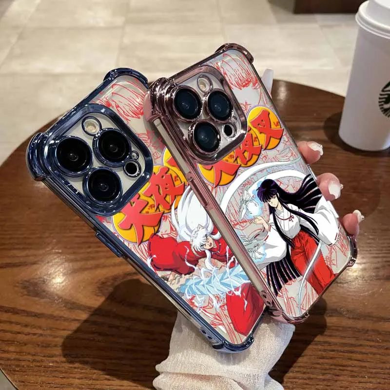 Аниме Inuyasha Hot для Samsung S25 Edge S24 S23 S22 S21 S20 Note 20 Ultra Plus Lite покрытие против падения чехол для телефона Funda Cover
