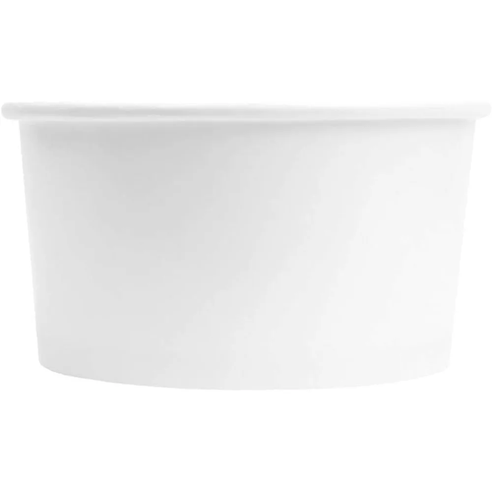 

UNIQ [1,000 Count] Paper Ice Cream Cups - 6 oz Disposable Dessert Bowls - Comes In Many Colors & Sizes! Dessert Supplies