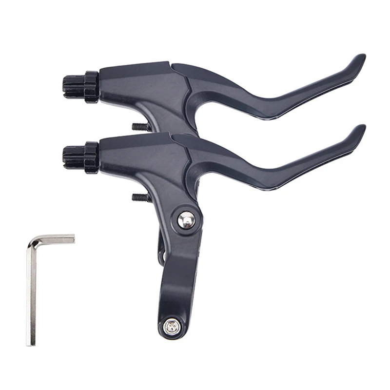 

Ultra Light Brake Handle Levers V Brake/Disc Brake Handle Brake Aluminum Alloy Mountain Hydraulic Bicycle Disc Brake Set