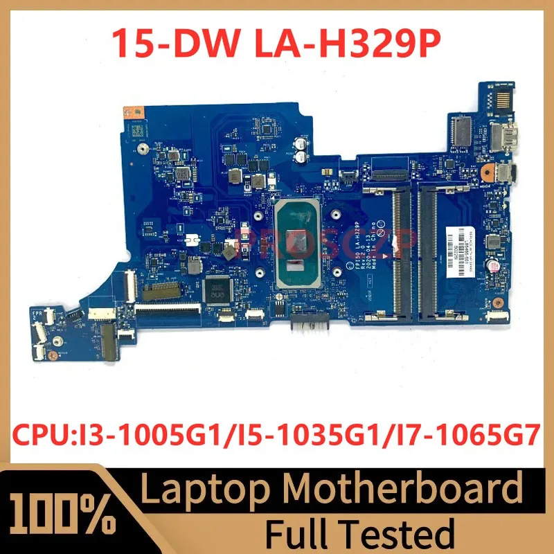 

L86470-601 L86465-601 для HP 15-DW, материнская плата для ноутбука, L86466-601/LA-H329P/I7-1065G, 7 CPU, 100% протестирован