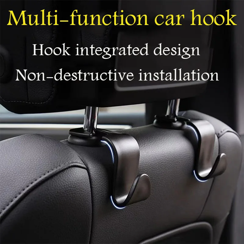 Car front seat headrest hook organizer hanger for BYD Tang F3 Atto 3 Yuan Plus Song Max F0 G3 I3 Ea1 Dmi 2din G6 accessories