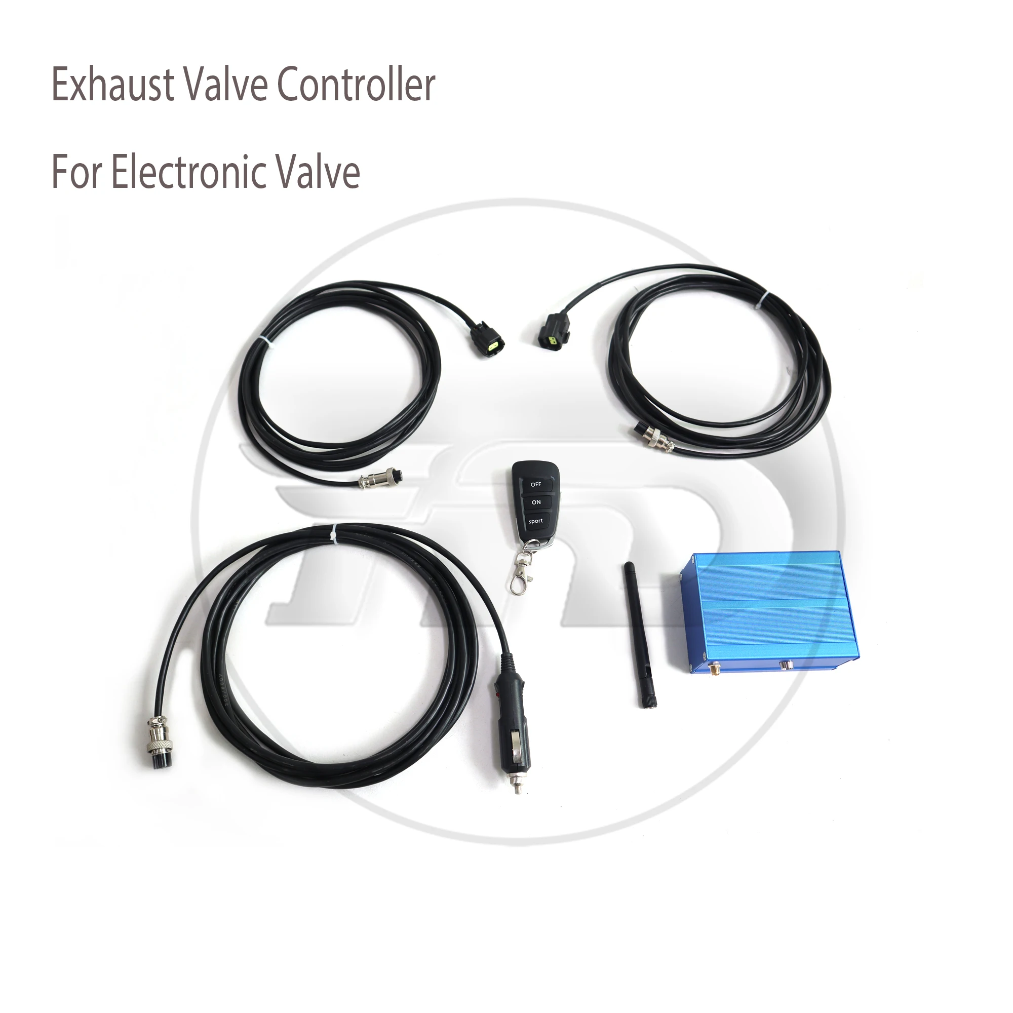 Car Exhaust System Valve Controller 12 Volt Electronic Valve Remote Control For Dual Valves