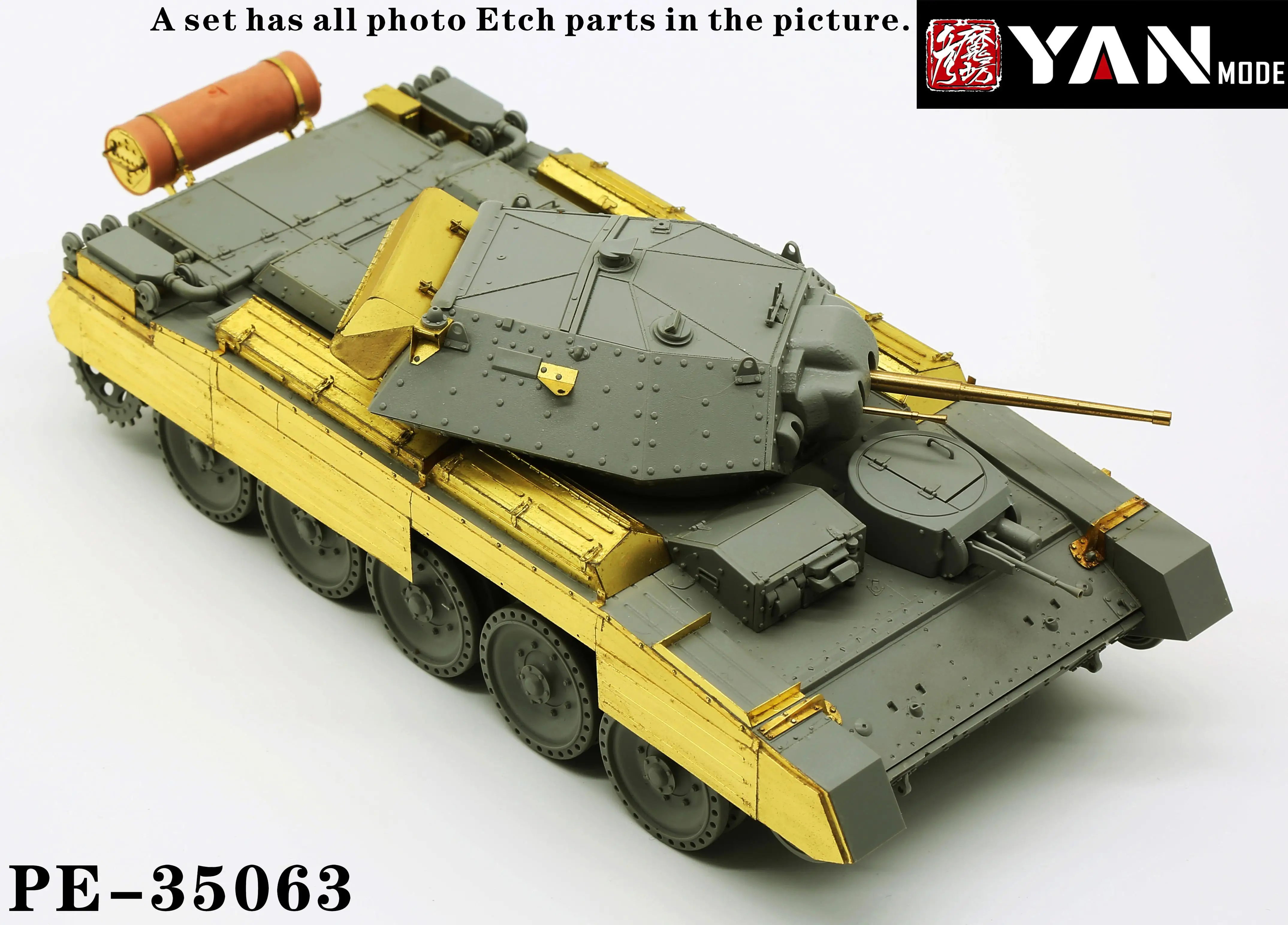 

Yan Model PE-35063 1/35 BRITISH CRUISER TANK MK.VI (for Border Model BT-015)