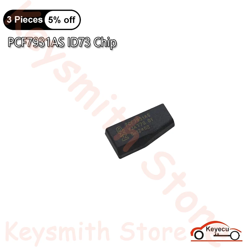 

KEYECU PCF7931AS PCF7930AS чип Автомобильный Транспондер Чип PCF7930 PCF7931 ID73 чип для BMW