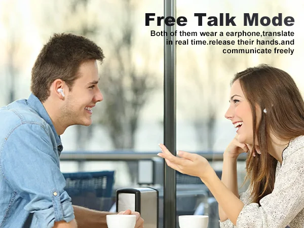 سماعات أذن للمترجم، سماعات أذن للترجمة عبر الإنترنت، وظيفة الاتصال بالموسيقى، 144 لغة، 3 استخدام أوضاع للترفيه اليومي
