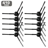 4/10pcs Side Brushes For Ultenic For T10 For Elite Robot Vacuum Cleaner Sweeper Accessory For Home Parts Household Supplies
