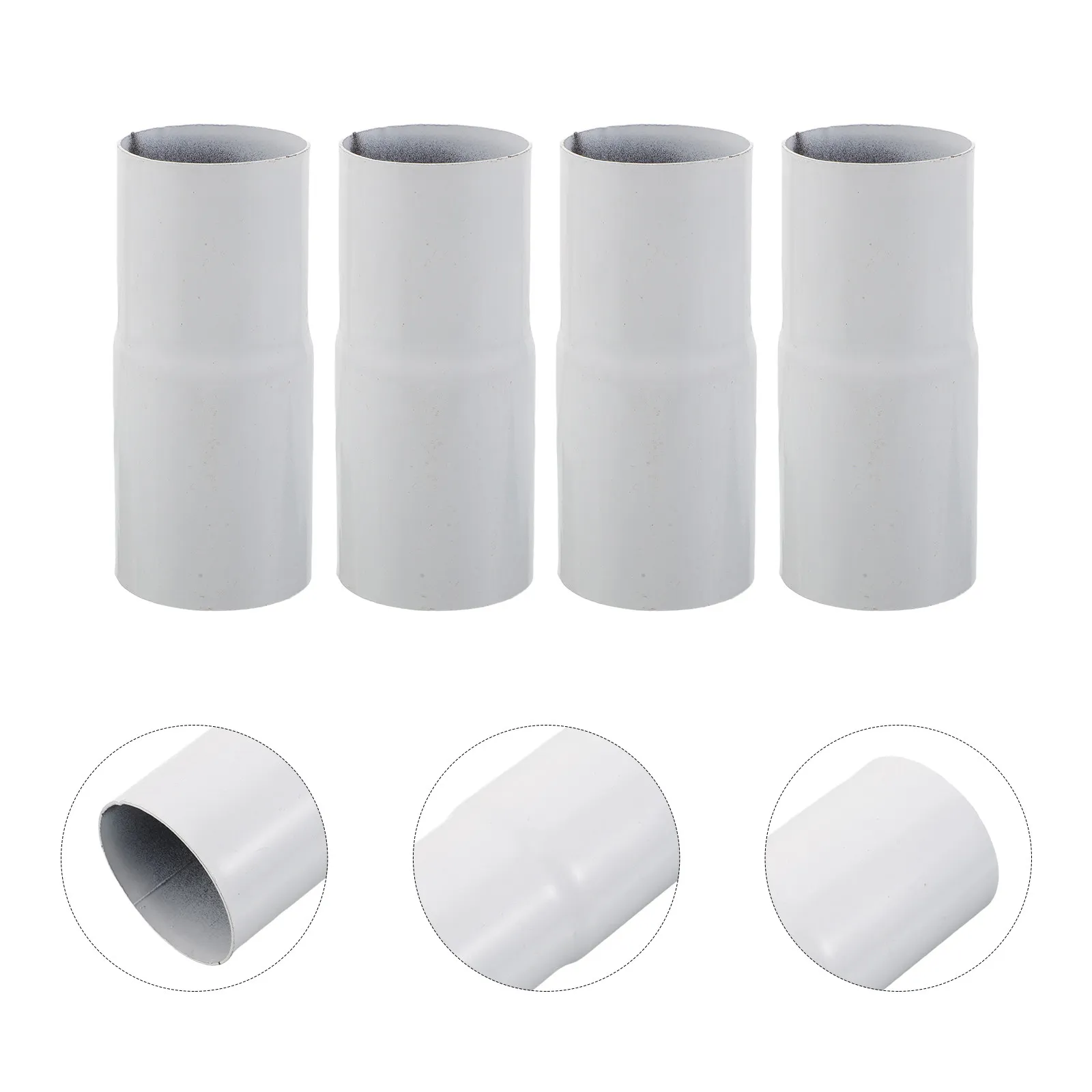 4pcs-tool-free-round-tube-bed-riser-legs-for-nursery-furniture-crib-toddler-bed-frame-height-extender-strong-steel-support-quiet