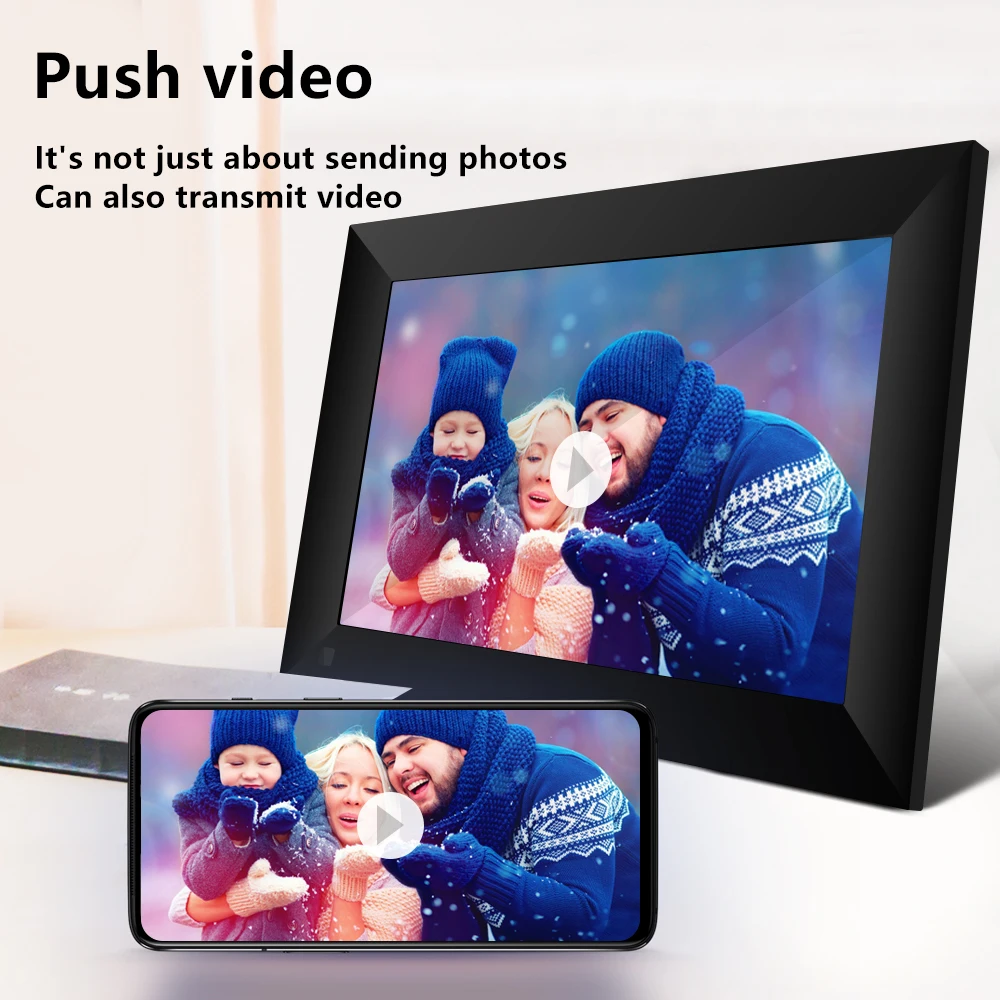 10.1 Inch IPS  6GB Smart WiFi Cloud Digital Photo Frame 800X1200 HD LED Electronic Photo Album Photo Video LCD Touch Frame