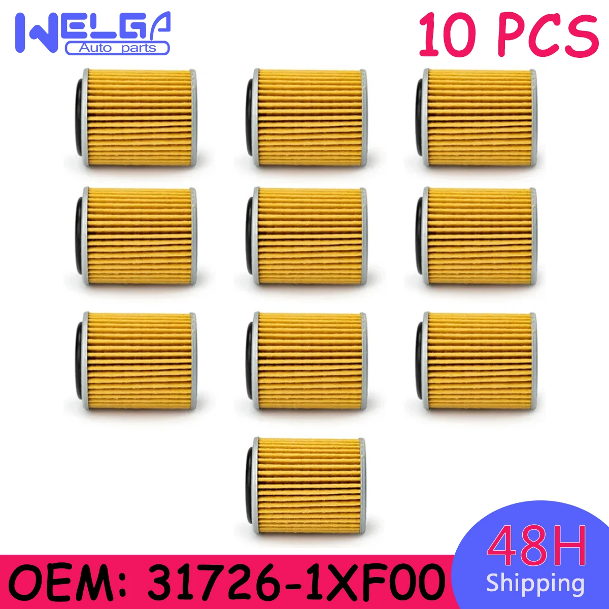 

10x New Transmission Oil Cooler Filter For Nissan For Altima For Juke For Rogue For Sentra For Delica For Outlander 31726-1XF00