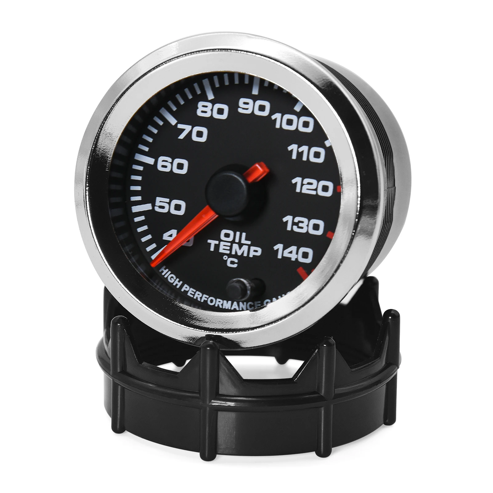 HD 7 Colors 52mm Digital Oil Temperature Meter Oil Temp Gauge Indicator for Car 12V 40-120℃ Coolant Temperature Sensor 10mm