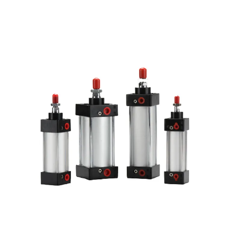 

SC40X125-S SC Series Mini Pneumatic Air Cylinders Aluminium Alloy Double Stroke Compact Cylinder