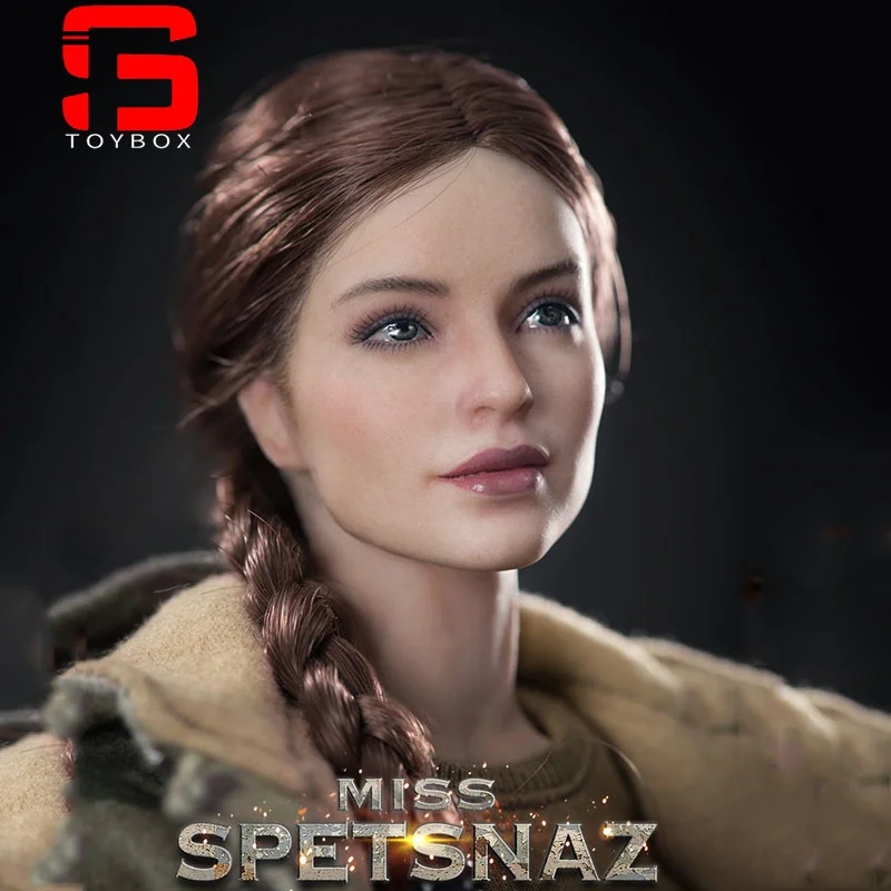 In Voorraad VERYCOOL VCF-2052 1/6 Russische Vrouwelijke Soldaat Head Sculpt Zonnebrand Huid Fit 12 Inch TBLeague Vrouwen Action Figure Bodys