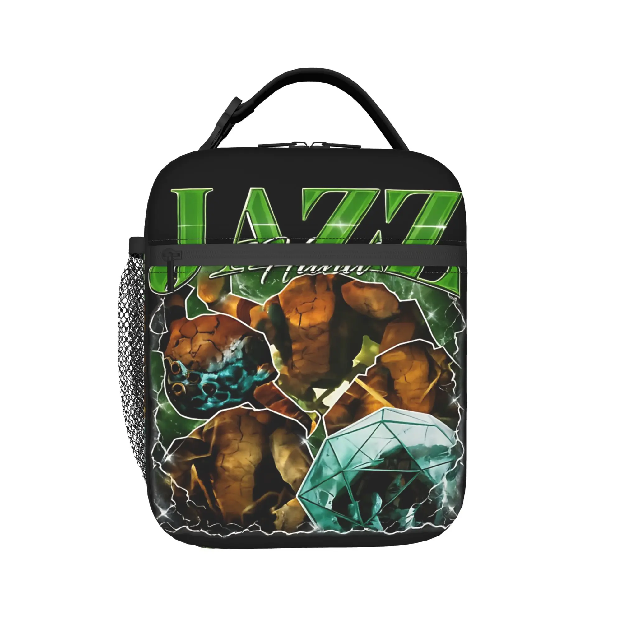 Project Hail Mary , Andy Weir, Dr Grace, Rocky Lunch Bag  Portable Zipper Lunch Box Child Cooler Bag Cute Thermal Lunch Bags