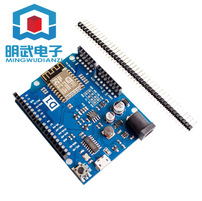 

Upgraded version of WeMos D1 R2 WiFi compatible with UNO development board based on ESP8266