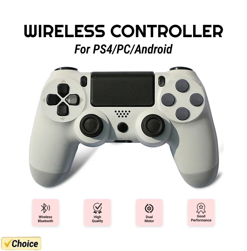 

Controller for PS4 Slim Pro Joystick Gamepad Dual Vibration Wireless Bluetooth Joypad for PlayStation 4 Joypad PC/IOS/Android