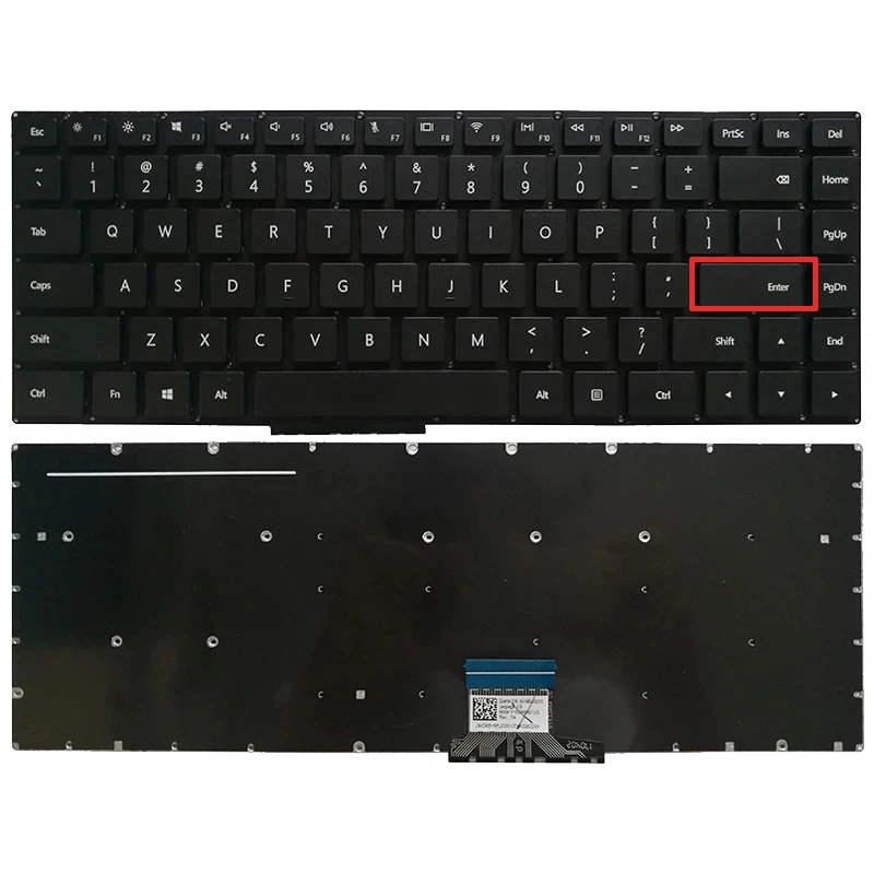 

US laptop keyboard FOR HHUAWEI MateBook D MRC-W60 MRC-W50 MRC-W10