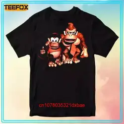 Donkey amp Diddy Kong Thumbs Up T Shirt long or short sleeves