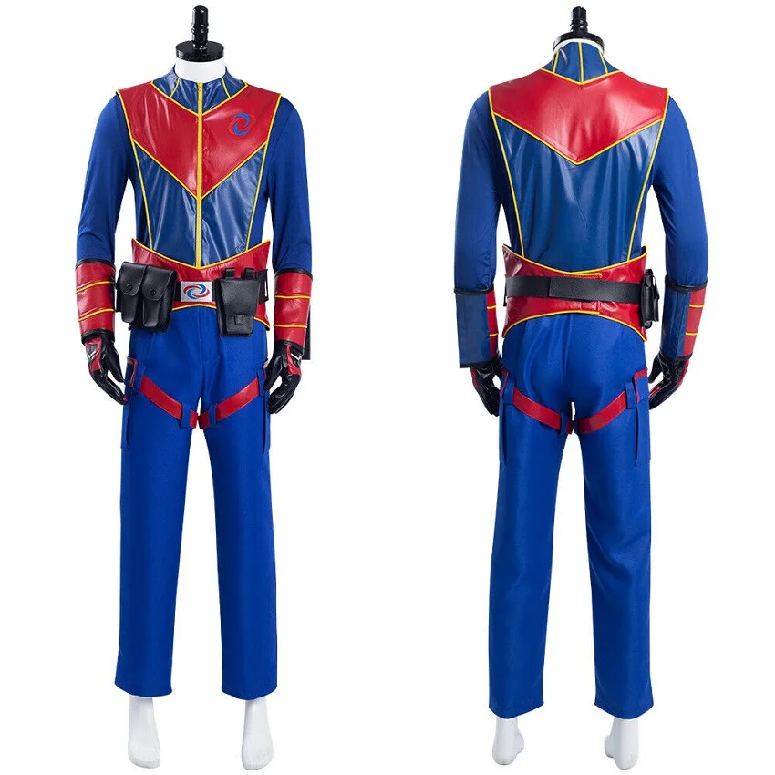 

Hot Anime Cosplay Captain Blue Uniform Henry Superboy's Fantasy Carnival Halloween Costume Adult Custom