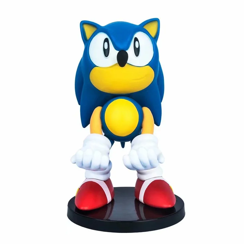 Anime Sonic Figure Hedgehog Phone Holder Switch PS4 PS5 Xbox Game Controller Holder Action Figure Model Toys Children Fans Gift view 4
