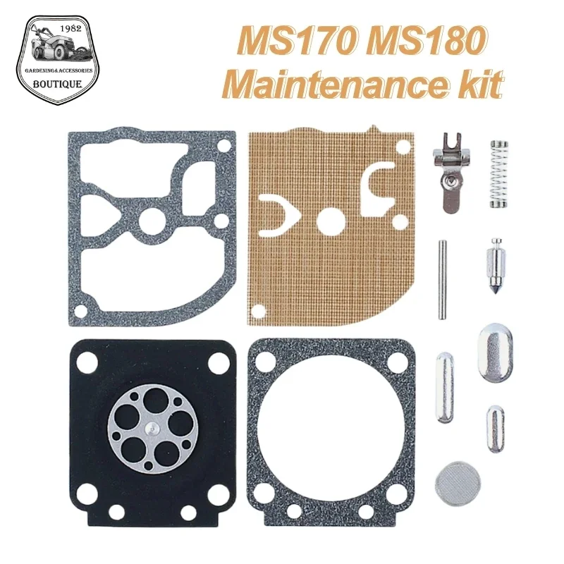 Carburetor Carb Repair Kit For Stl 017 MS170 018 MS180 Chainsaw Part ZmCarb