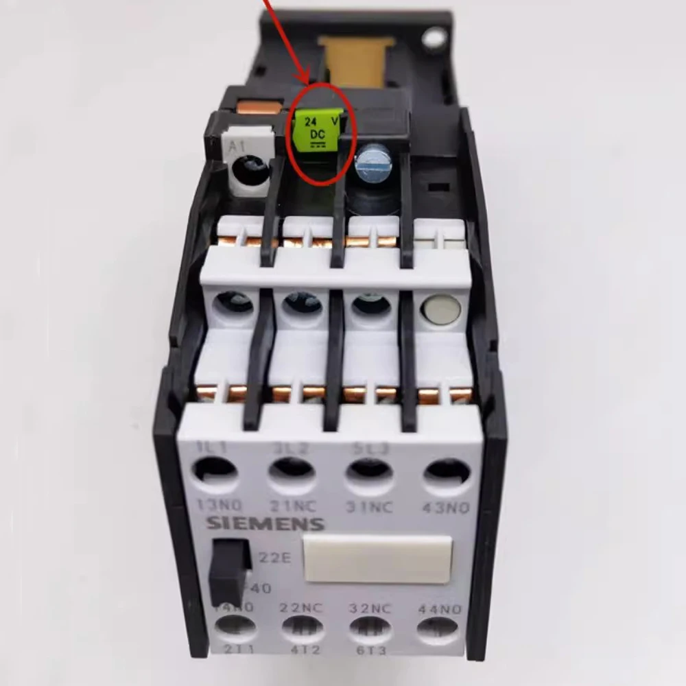 Original SIEMENS 3TF40 22-1X Contactor Relay Voltage DC 24V 110V 220V 1XF4 1XM4 1XB4 Elevator Accessory 3TF4022-1X 22E 2NO 2NC