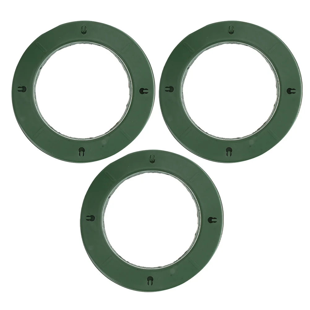 

3Pcs Wedding Car Decoration Floral Foam Holder Round Suction Cup Foam Rings DIY Flower Arrangements Party Supplies