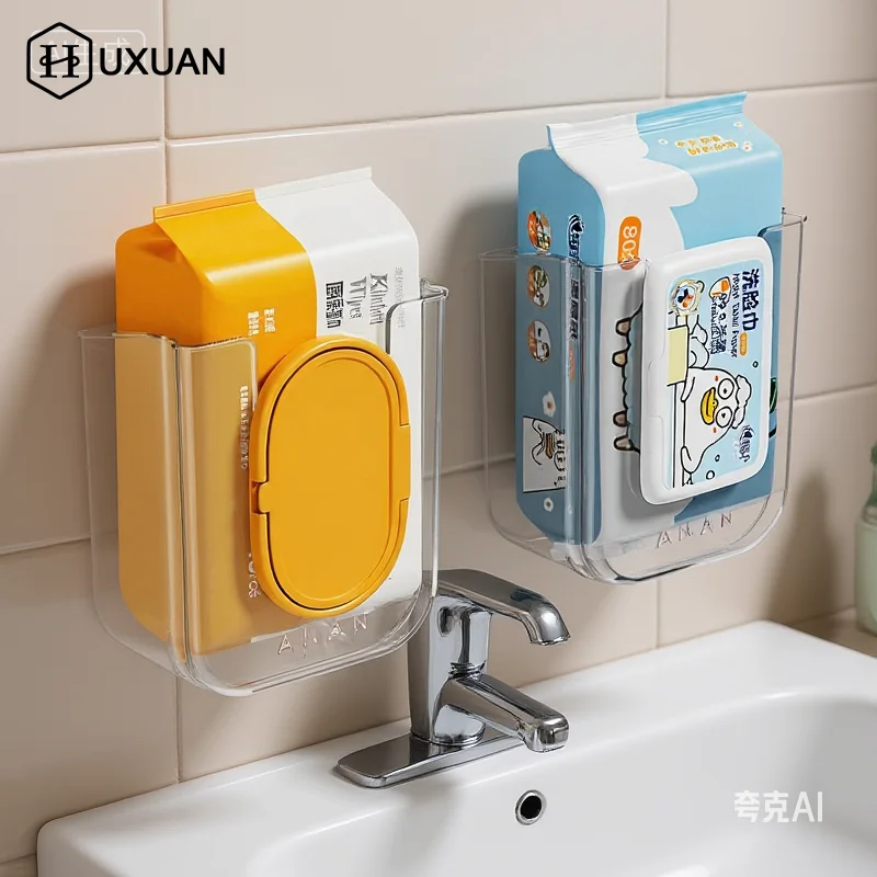 Food Storage Drawing - 1pcs Wet Tissue Storage Box Toilet
