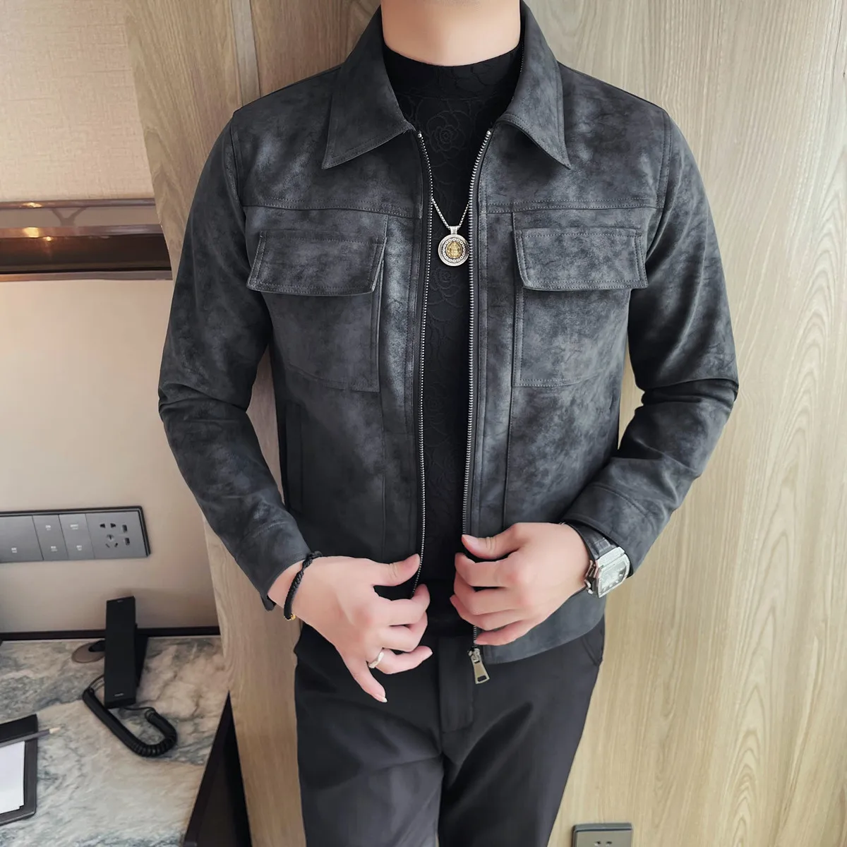 black