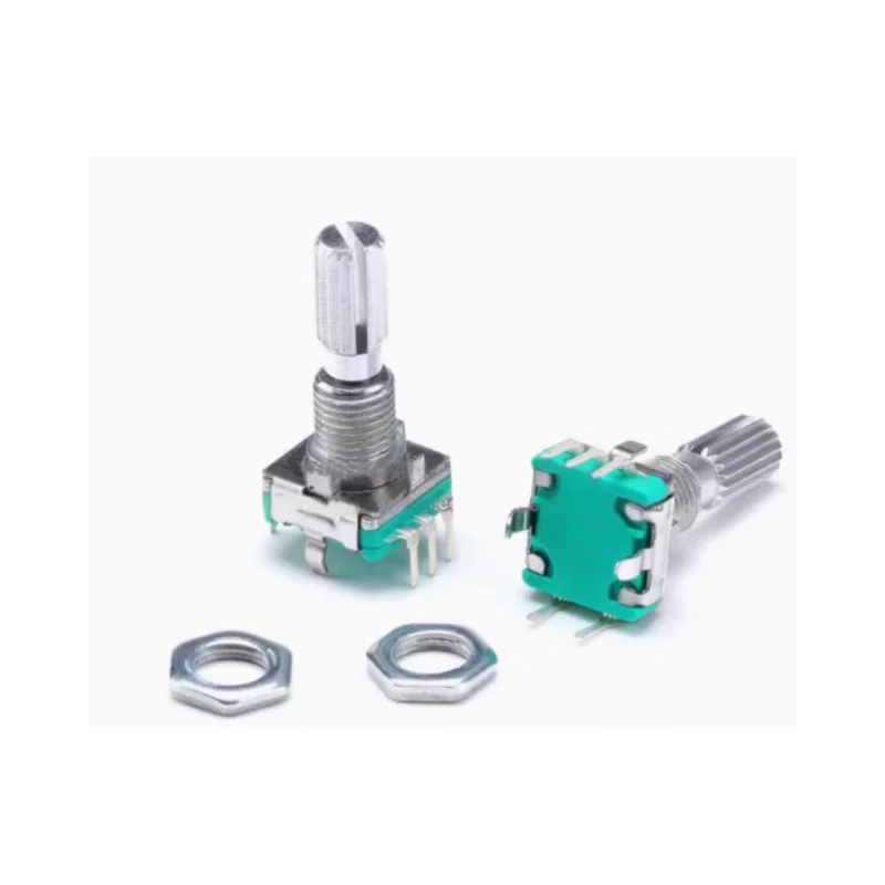 

Plum blossom handle rotary encoder, switch/EC11/digital potentiometer (reverse) handle length 20mm with switch