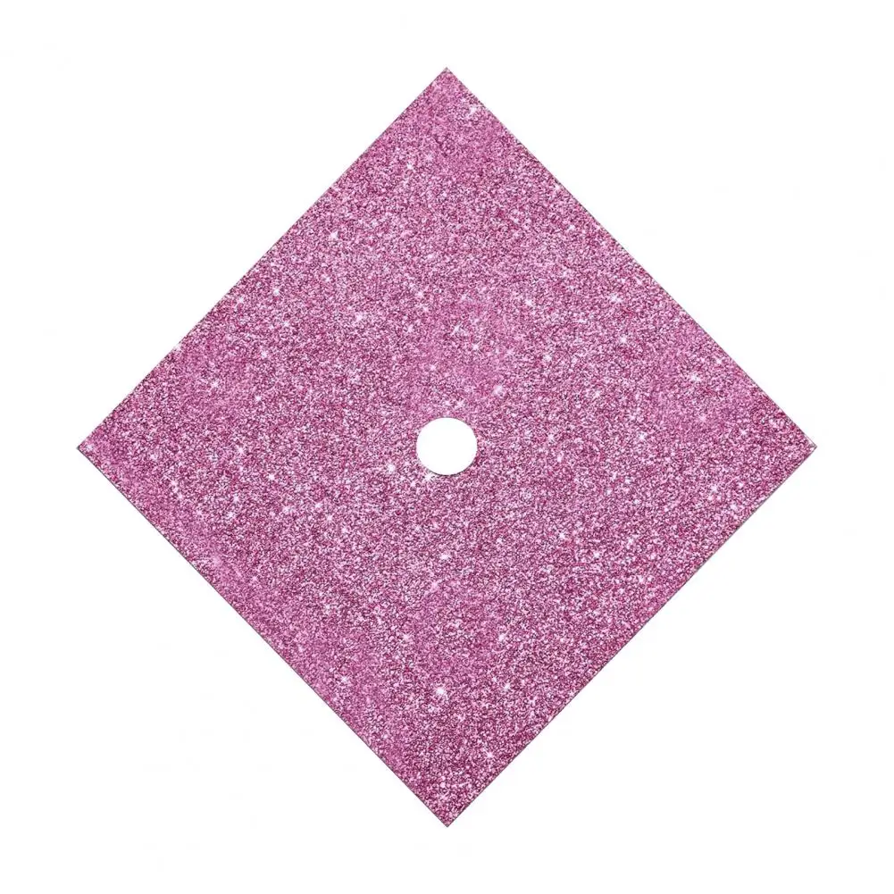 حزمة البطاقات اللامعة السائبة للتخرج مجموعة ورق البطاقات اللامعة اللامعة لتزيين قبعة التخرج 10 × 10 للغراد