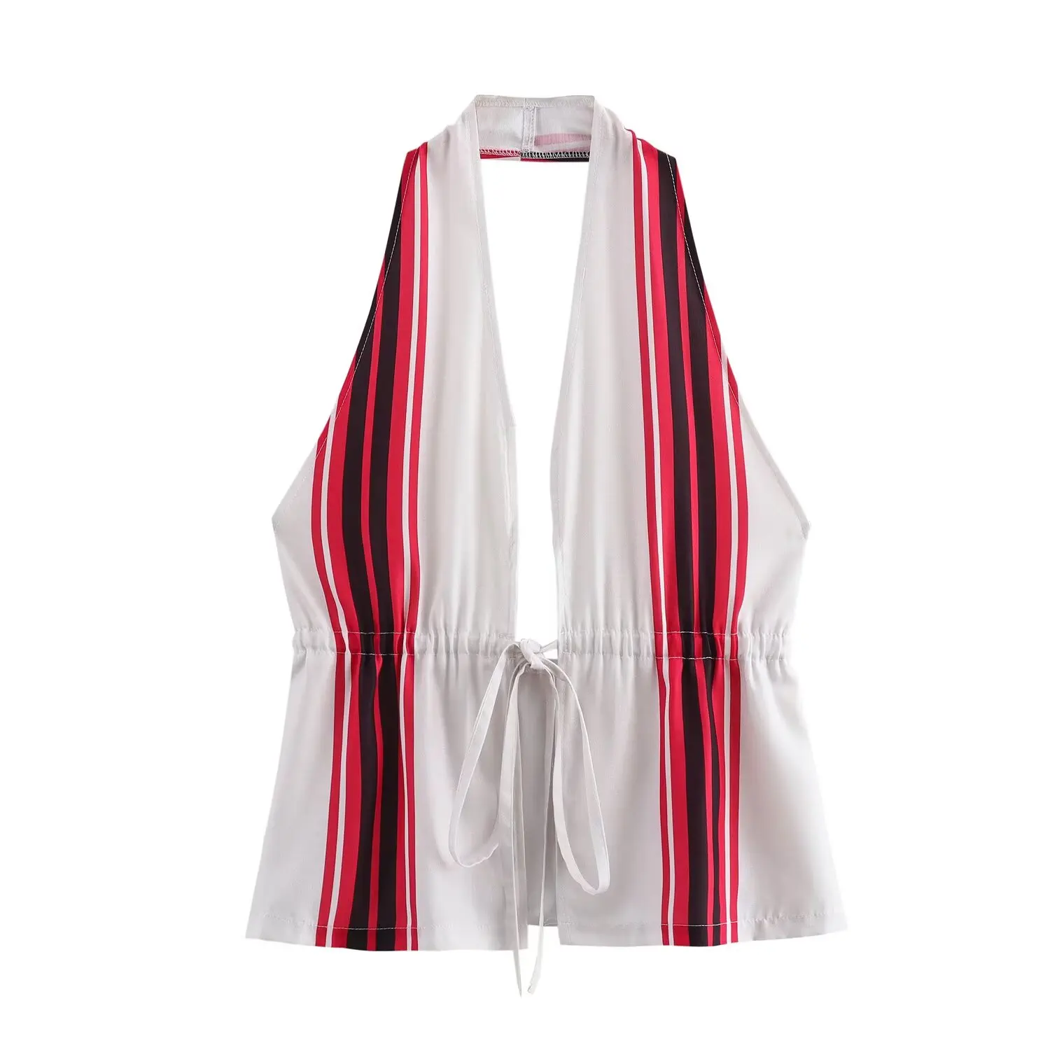 Conjunto de Dos Piezas JNLEAOG Primavera Nuevo Diseño de Moda para Mujer, Top Corto Estampado y Falda Larga, Manga Larga, Cue...