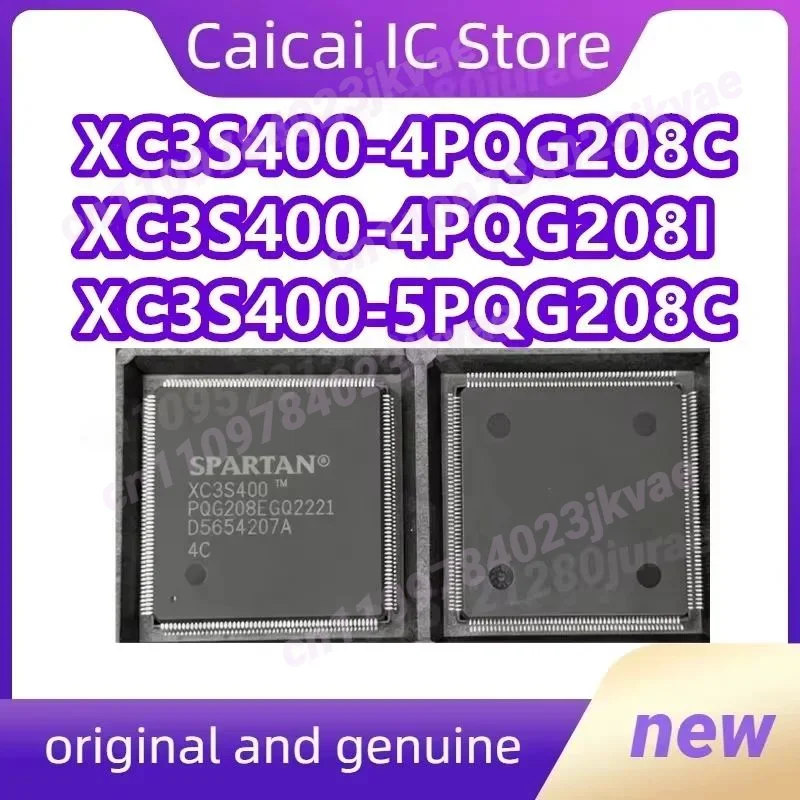 

XC3S400-4PQG208I XC3S400-4PQG208C XC3S400-5PQG208C Package: PQFP-208 New Original IC Chip 1PCS/LOT