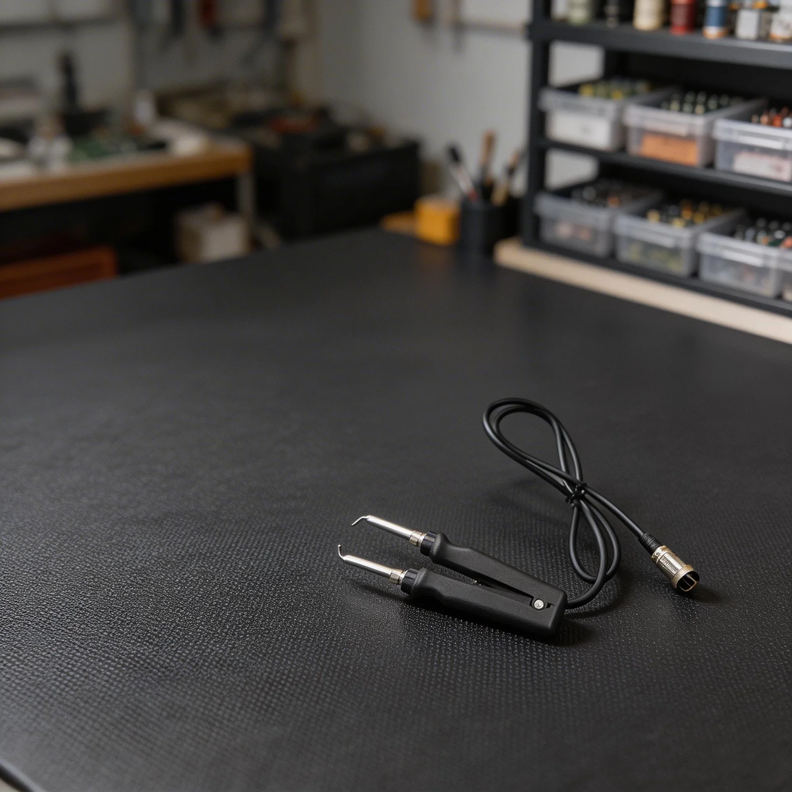 Innovative Double Tip Soldering Tweezers Offering Superior Performance in Small Scale Electronics Assembly or Repair Tasks