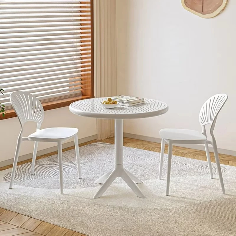 Nordic Living Room Outdoor Restaurant Coffee Shop Furniture Price Plastic Modern Dining Tables