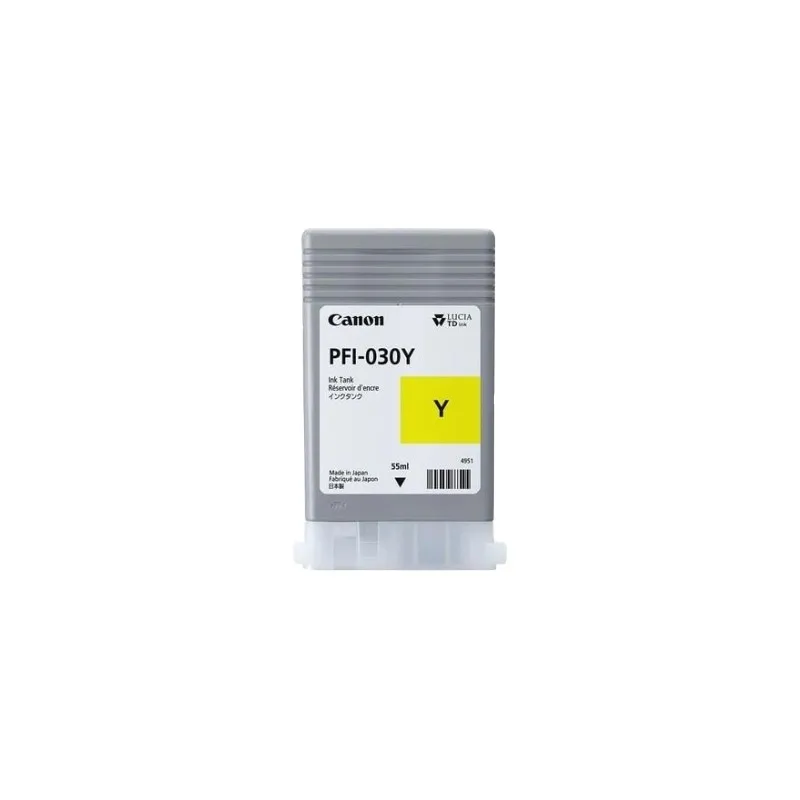 Canon PFI030 yellow Original ink cartridge-3492C001 PFI030Y tintasycartuchos.com