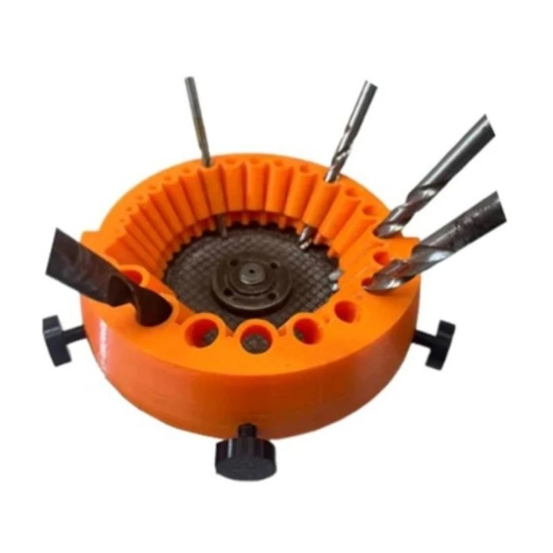 

Power Drill Bit Grinding Attachment for Sharpening All Drill Bit Types Including High Speed Steel Masonry Cobalt