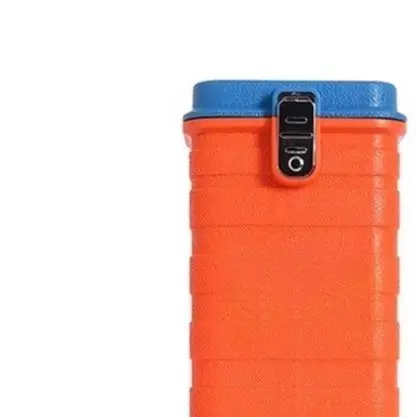 4KG Welding Electrode Storage Bucket PP ABS Insulation Container For 300-350mm Rods Portable Toolbox With Single Hand Lid Open