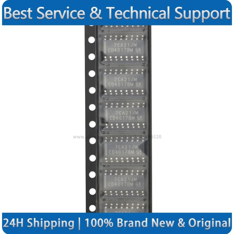 CD4017BM96 CD4017BM CD4017 SOIC-16 Counter/Divider Chip New Original