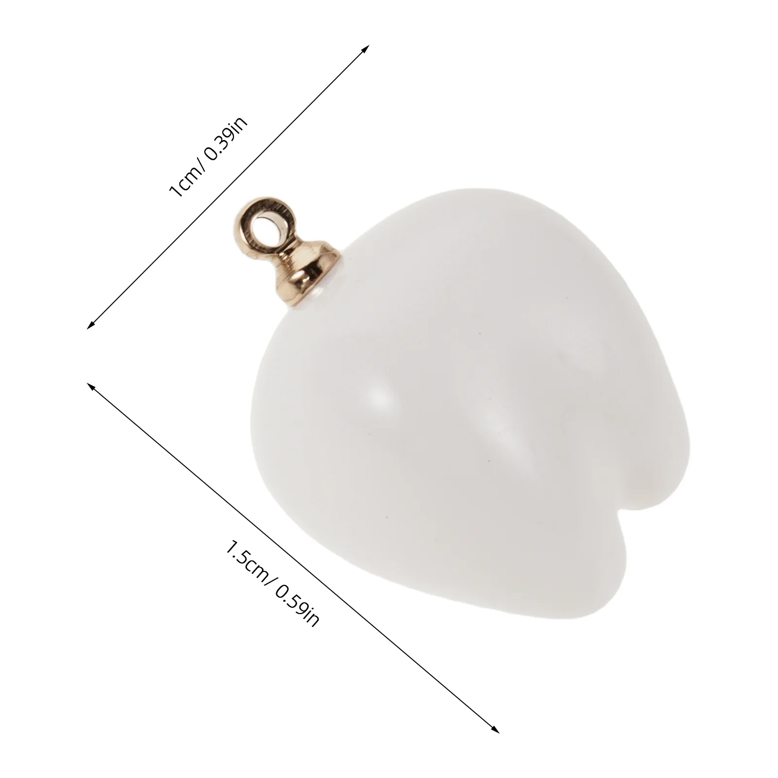 10 قطعة قلادة أسنان الحليب واقعية الراتنج الأسنان السحر Diy بها بنفسك مستلزمات صناعة المجوهرات قلادة سوار القرط سحر معلقة