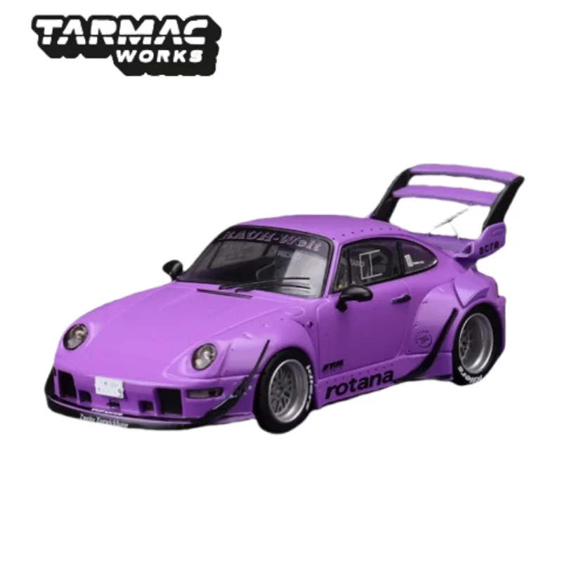 

1:43 Porsche modified RWB 930 993 wide-body alloy model, children's collection of decorative toys, holiday gifts for children.