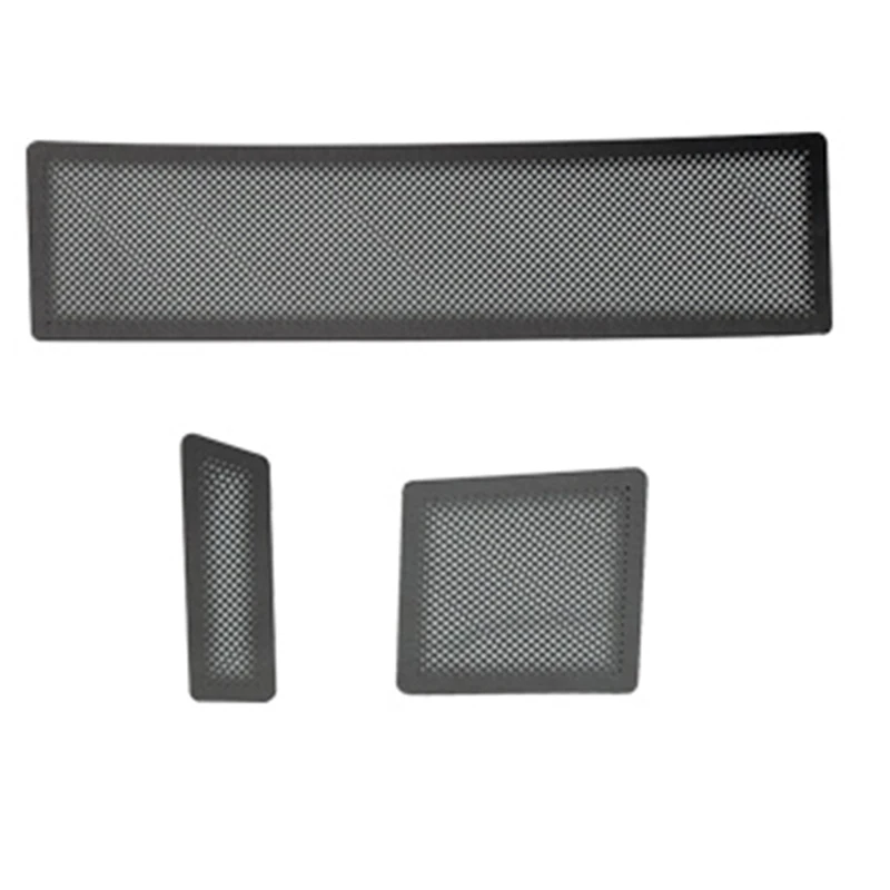 ل GAC GS8 II Trumpchi GS8 2024 2025 غطاء محرك السيارة الأمامي غطاء مضاد للحجب مادة من الستانلس ستيل شبكة حماية #5